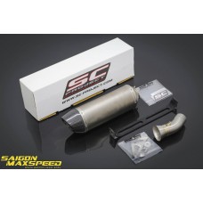 Pô SC Project Oval Titanium Slip on Ducati Hypermotard 821-939 (chính hãng)